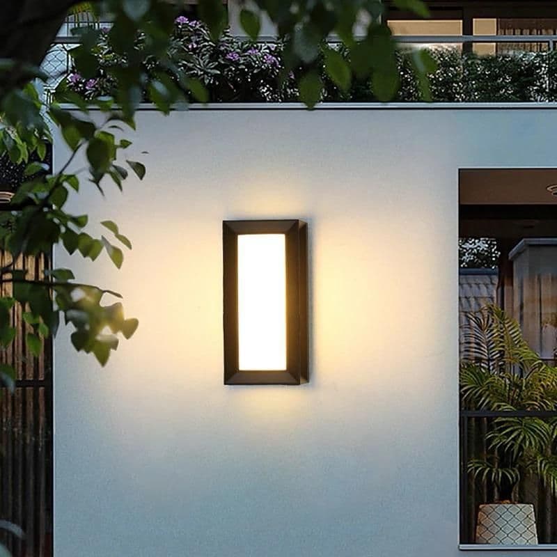 Outdoor LED Wall Light 18W, 26cm Black