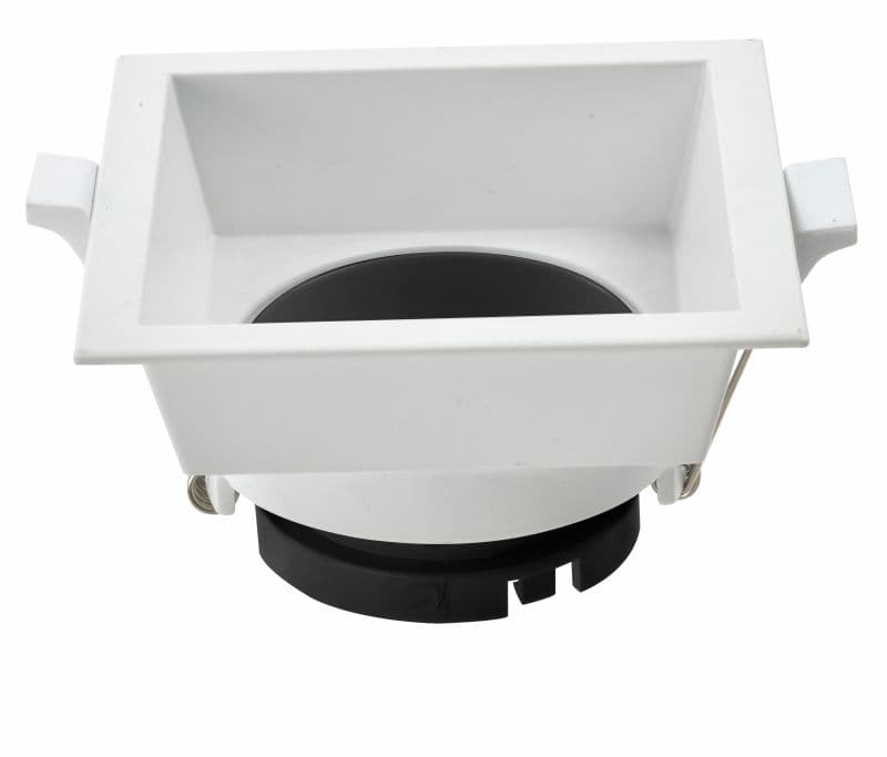 White single-head spot light frame, black hole(literally)